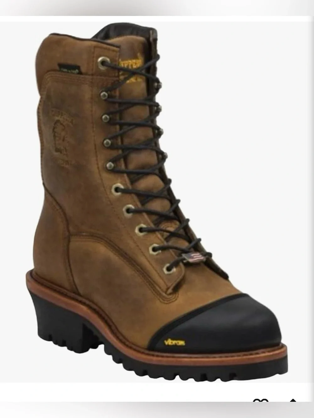 Chippewa Super Logger 9” Waterproof Insulated  Work Boots Men’s Size 11 EEE Wide